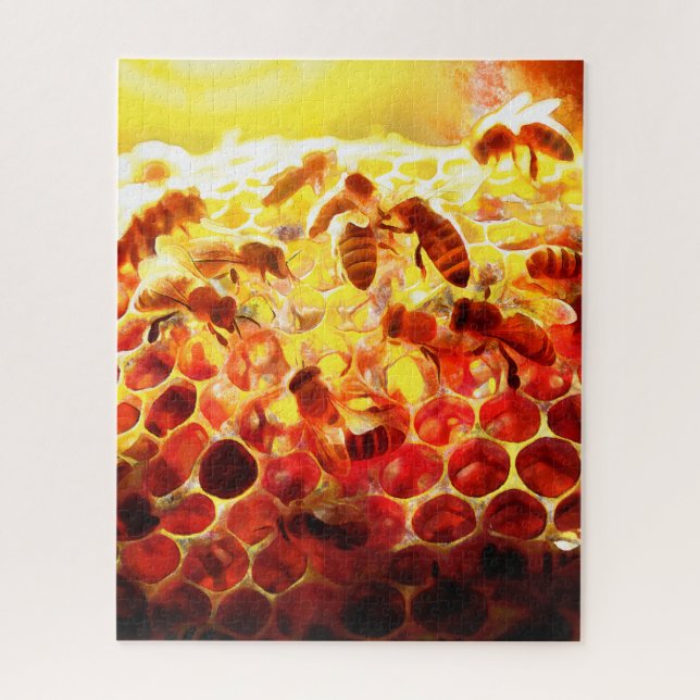 My bees jigsaw puzzle (Vertical)