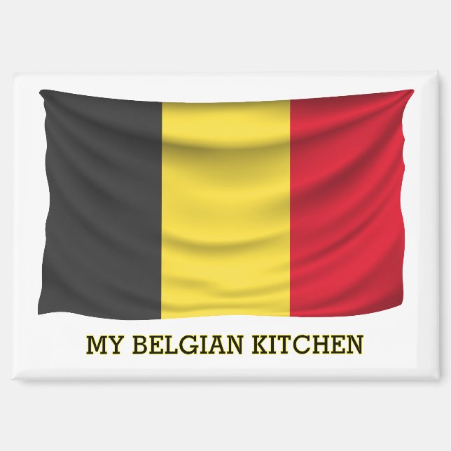 My Belgian Kitchen Magnet (Front)