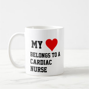 My Belongs To A Cardiac nurse Mug