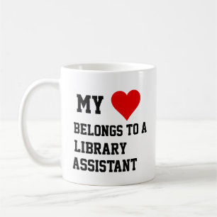 My Belongs To A Library Assistant Mug