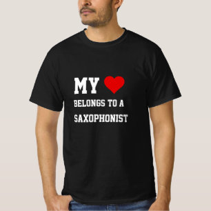 My Belongs To A Saxophonist T-Shirt
