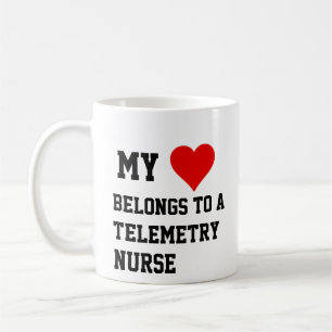 My Belongs To A Telemetry Nurse Mug