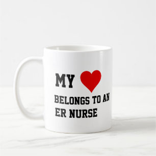 My Belongs To An Er Nurse Coffee Mug
