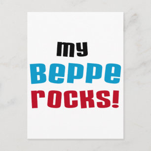 My Beppe Rocks T-shirts and Gifts Postcard