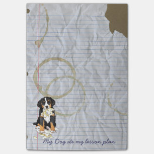 My Berner Ate my Lesson Plan Post-it Notes