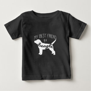 My Best Friend is a Beagle (2) Baby T-Shirt