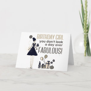 MY BEST FRIEND IS *FABULOUS** BIRTHDAY CARD