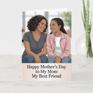 My Best Friend Mother's Day Card