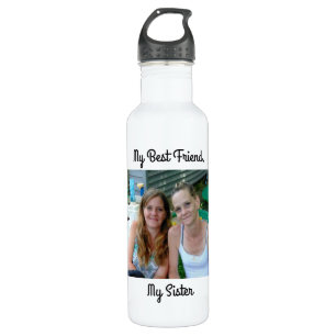My Best Friend, My Sister, Personalized Photo 710 Ml Water Bottle