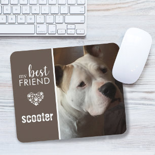My Best Friend Pet Photo Personalized Mouse Pad