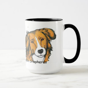 My best friends English Shepherds mug!! Mug