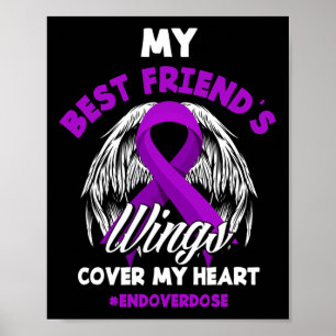 My Best Friend's Wings Cover My Heart End Overdose Poster