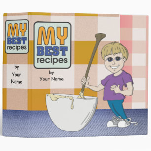 My Best Recipes, In Toon Binder
