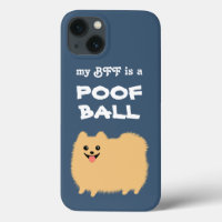 My BFF is a POOF BALL - Cute Pomeranian Dog