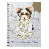 My Biewer Terrier Ate My Lesson Plan Notebook