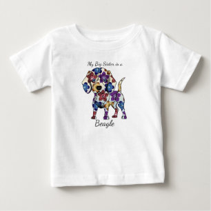 My Big Sister is a Beagle Bodysuit