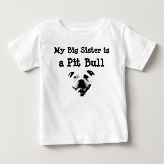 My Big Sister is a Pit Bull childs tshirt