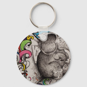 my big surprise keychian keychain