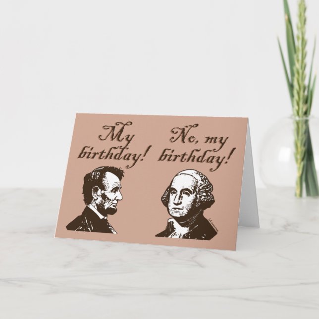 My Birthday Card (Front)