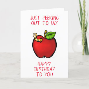 MY BIRTHDAY IS HAPPIER BECUZ I SHARE IT WITH "YOU" CARD