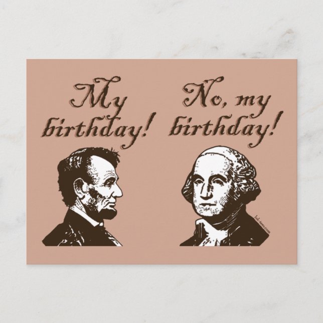 My Birthday Postcard (Front)