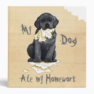 My Black Lab Ate My Homework Binder