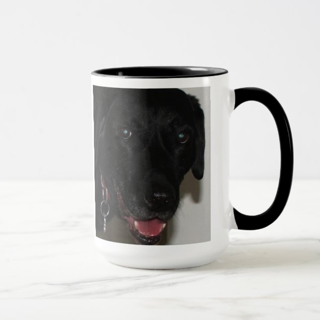 My Black Lab Mug (Right)
