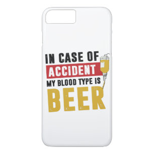 My blood type is beer Case-Mate iPhone case