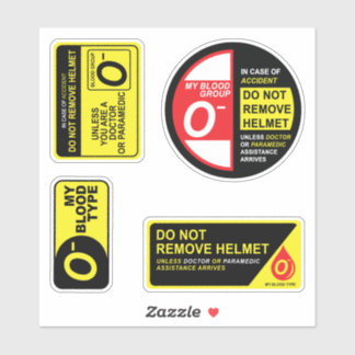 My Blood Type O Stickers Pack