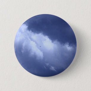 My Blue Heaven 2 Inch Round Button