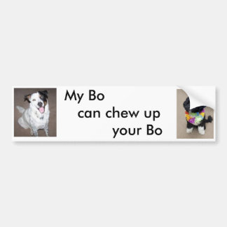 My Bo Bumper Sticker