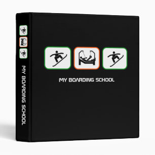 My Boarding School - Fun Boarder Design with Text Binder