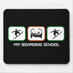 MY BOARDING SCHOOL MOUSE PAD