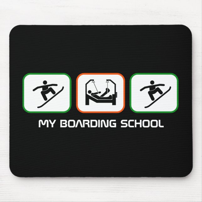 MY BOARDING SCHOOL MOUSE PAD (Front)