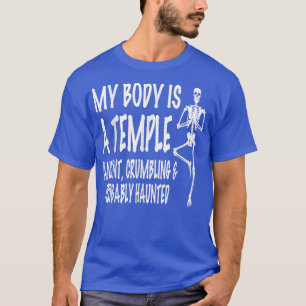 My Body Is A Temple Ancient, Crumbling & Probably T-Shirt