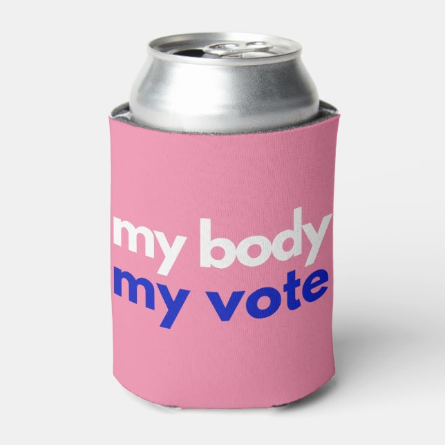 My Body My Vote Roevember Can Cooler (Can Front)
