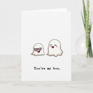 My Boo Ghost Love Card