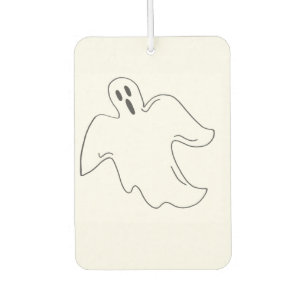 My Boo Halloween Spooky Ghost Trick-or-Treat Love Car Air Freshener