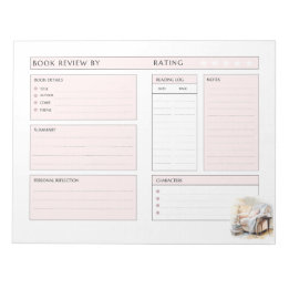 My Book Adventures 40 Pages Notepad