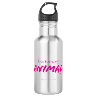 My book boyfriends is an animal 532 ml water bottle