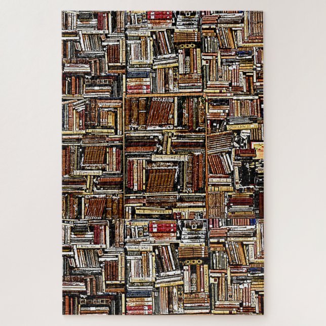 MY BOOKCASE JIGSAW PUZZLE (Vertical)