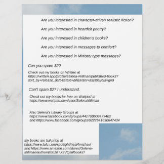 My Books Available Flyer