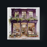 My Bookstore 2 Inch Square Button<br><div class="desc">My Bookstore - Button
Share the intellectual passion with your loved ones!</div>