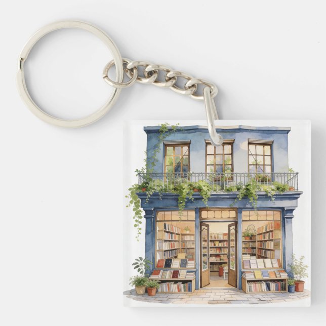 My Bookstore  Keychain (Front)