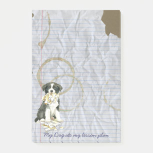 My Border Collie Ate my Lesson Plan Post-it Notes