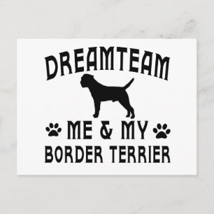 My Border Terrier Dog Postcard