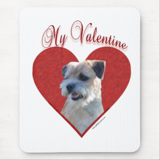 My Borer Terrier Valentine Mouse Pad