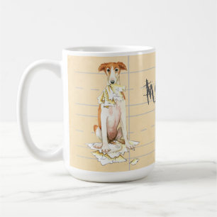 My Borzoi Ate My Homework Coffee Mug
