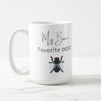 my boss;s favourite pest coffee mug