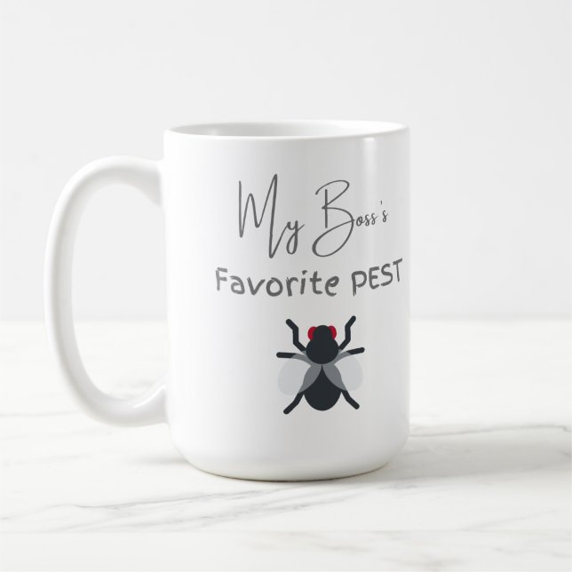 my boss;s favourite pest coffee mug (Left)